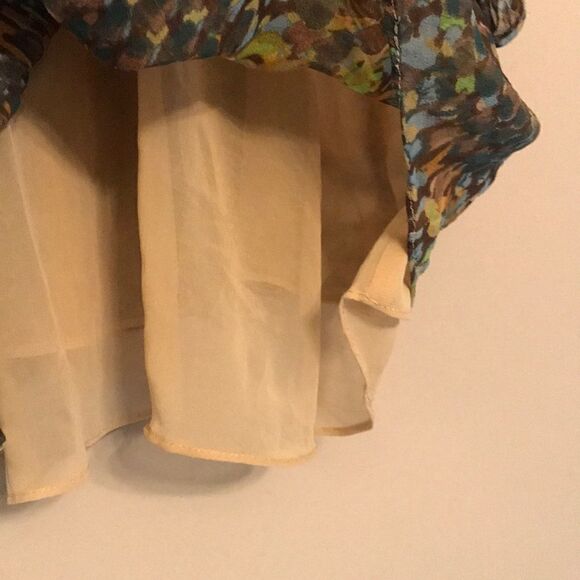 Bellatrix Silk Cold Shoulder Blouse - Size Medium - Picture 3 of 7